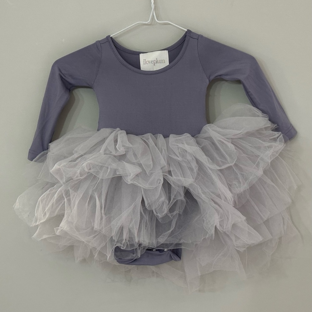 Iloveplum: Girls Long Sleeve Tutu Dress- Size 2Y